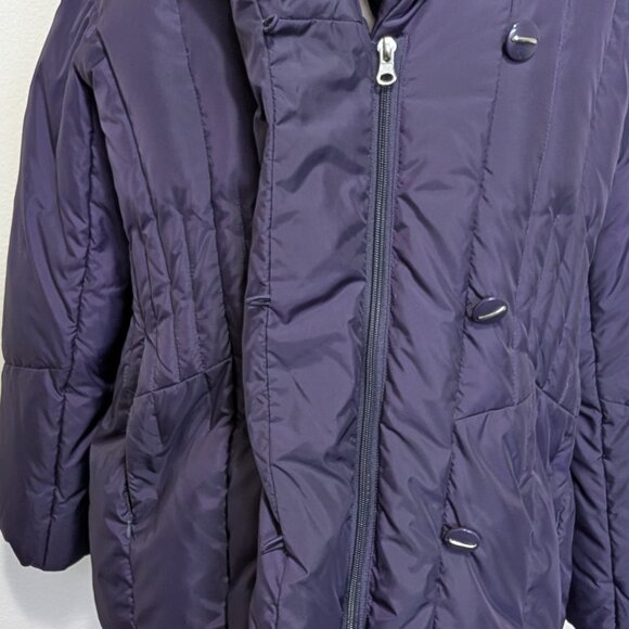 Winter! Luxe Shawl Collar Down Puffer - Picture 2 of 8